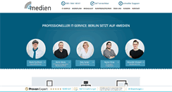 Desktop Screenshot of 4medien.de